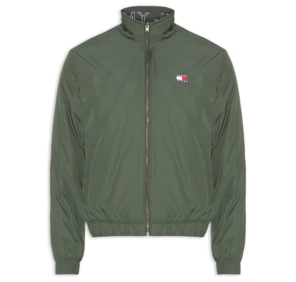 Jaqueta Masculina Relaxed Fit Com Logo Interno - Verde
