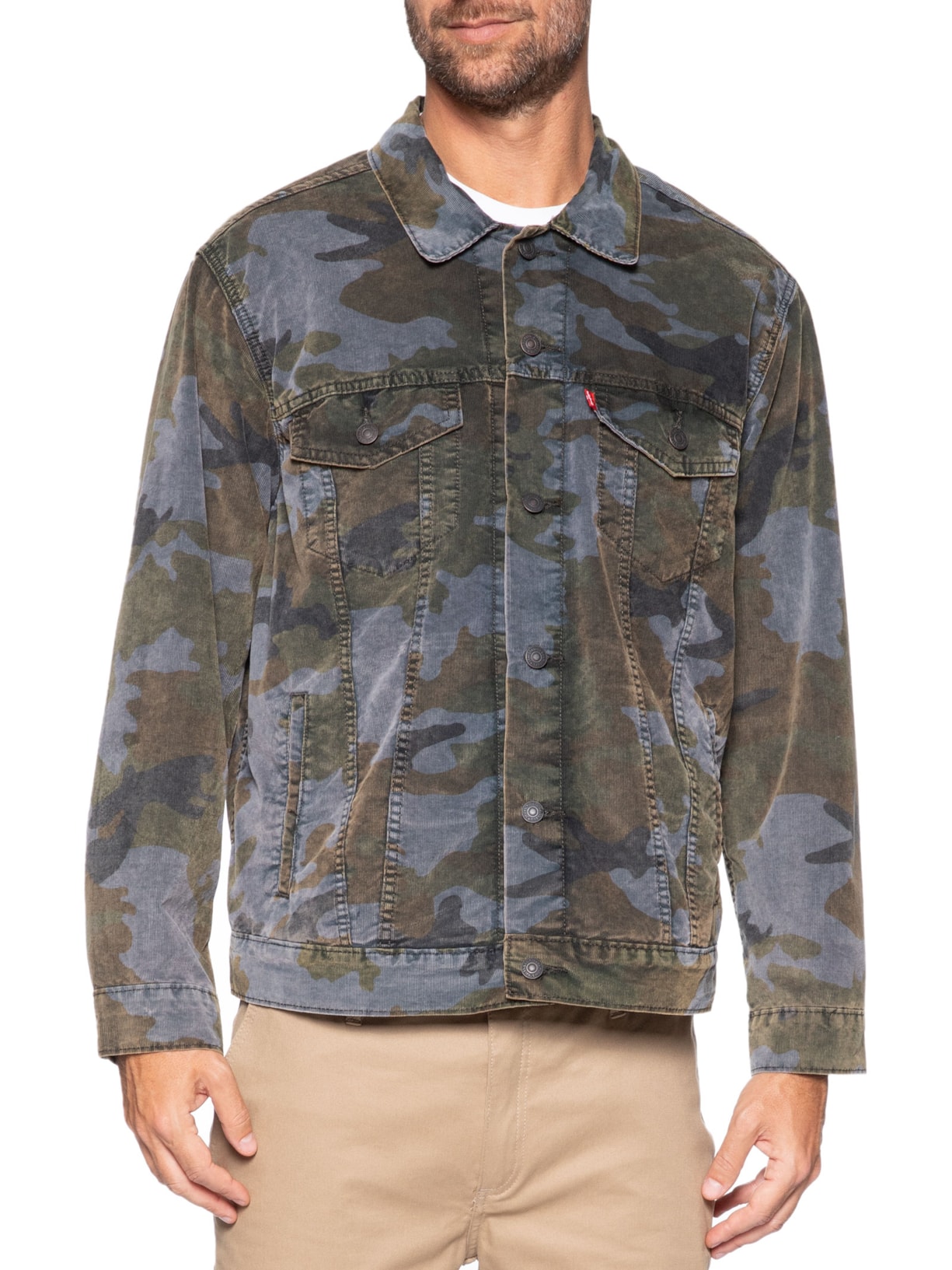 Jaqueta Masculina Relaxed Fit Trucker Azul Levi's