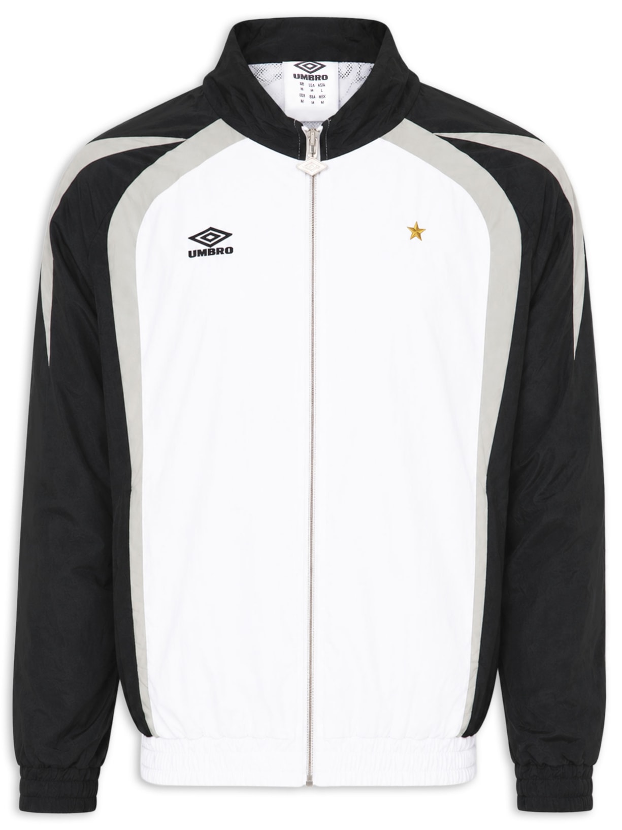 Jaqueta Masculina Relaxed Track Branco Umbro