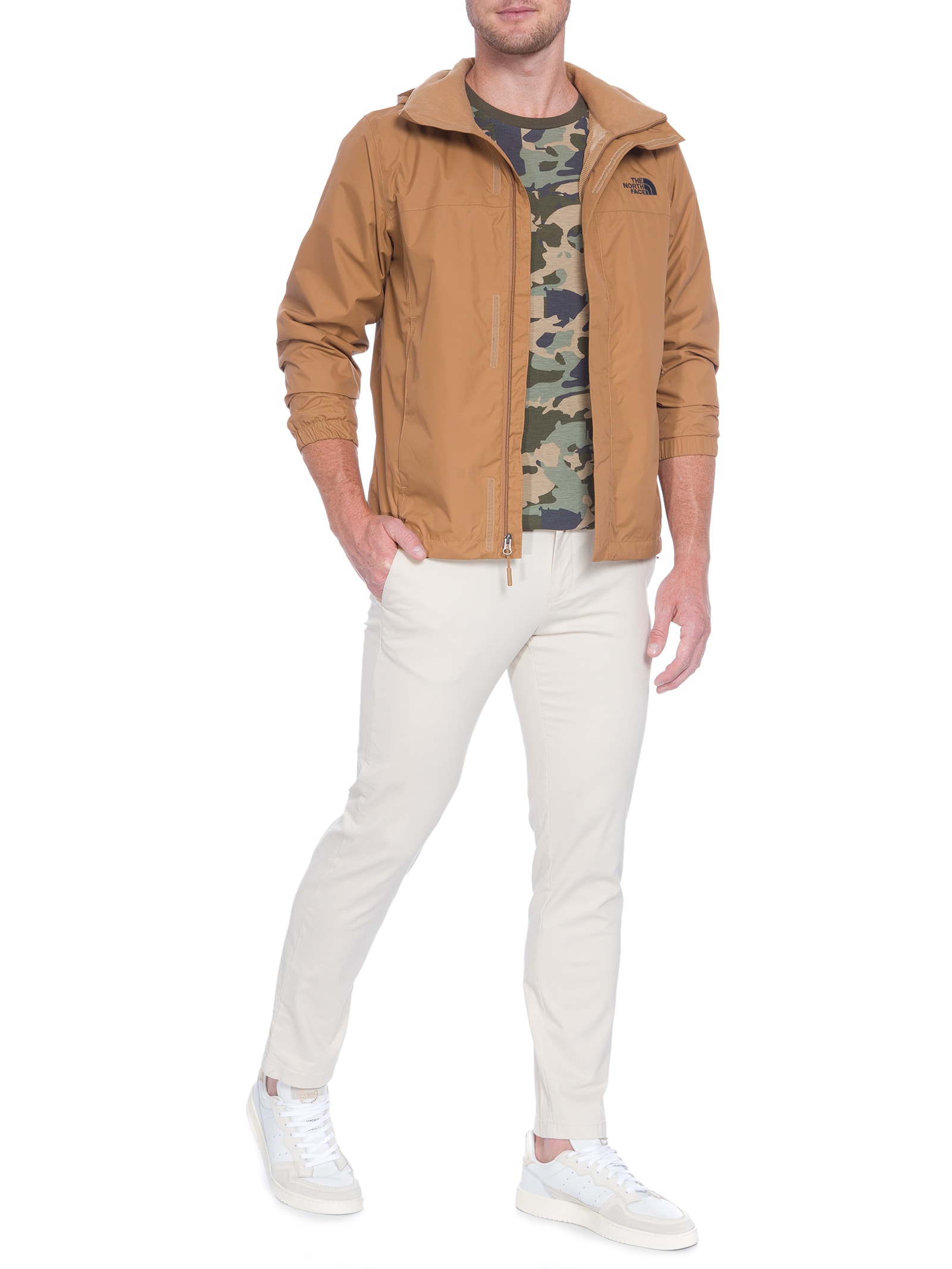 Jaqueta Masculina Resolve 2 - The North Face - Marrom