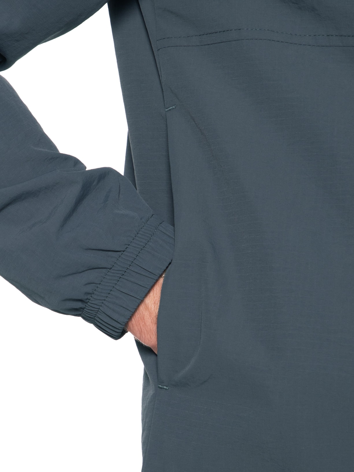 Jaqueta Masculina Ripstop Casual Cinza  '2 Essential