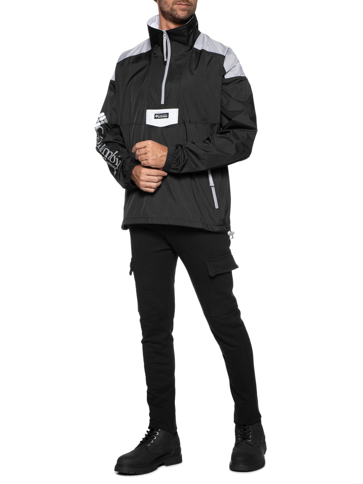 Jaqueta Masculina Riptide™ Anorak Preto Columbia