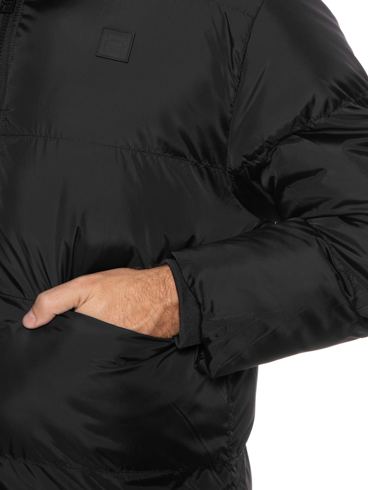 Jaqueta Masculina Round Preto Fila