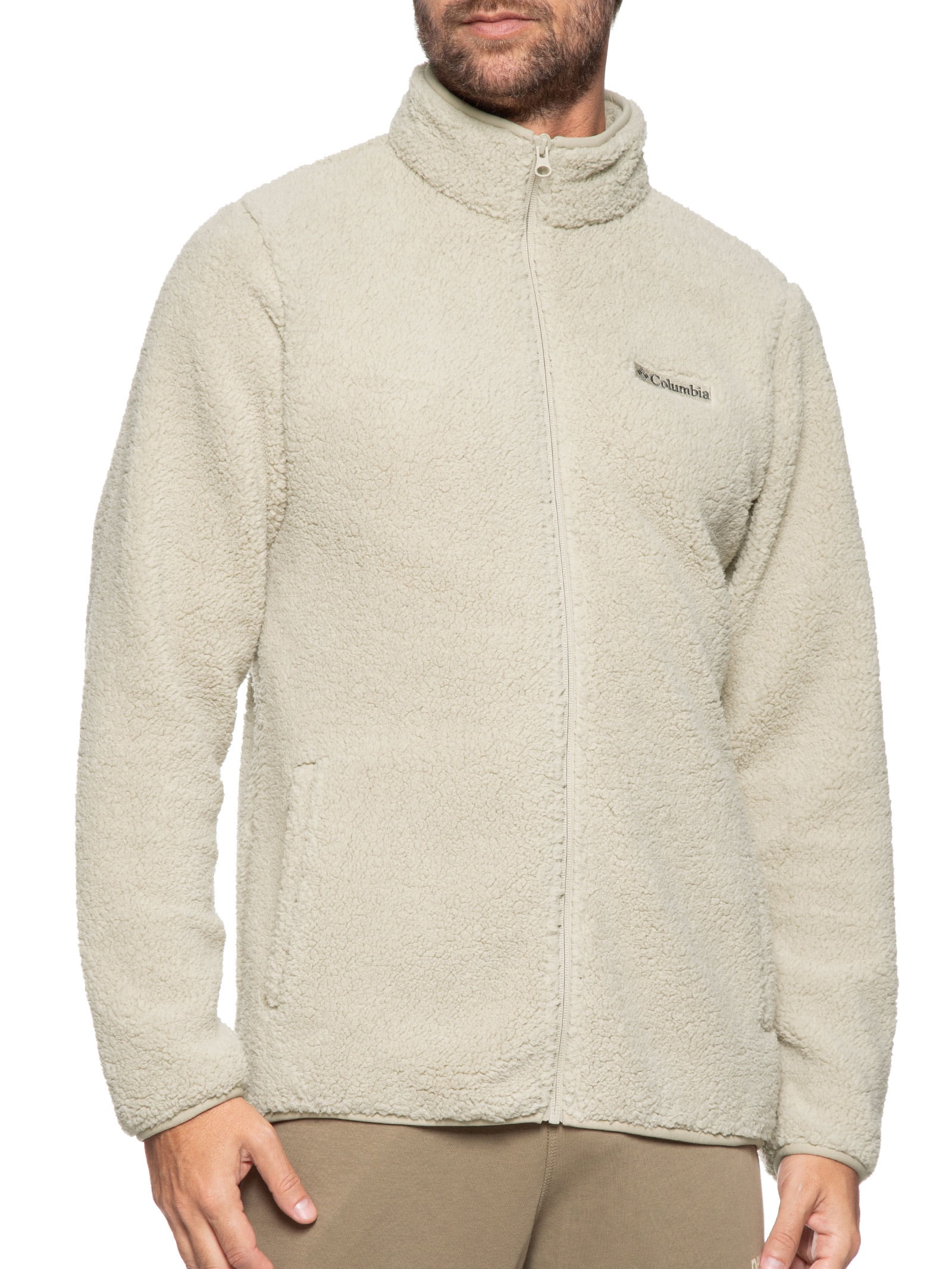 Jaqueta Masculina Rugged Ridge™ III Sherpa Full Zip - Columbia - Bege