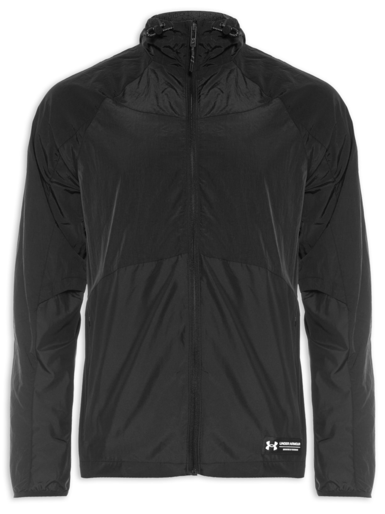 Jaqueta Masculina Rush Woven Fz - Preto