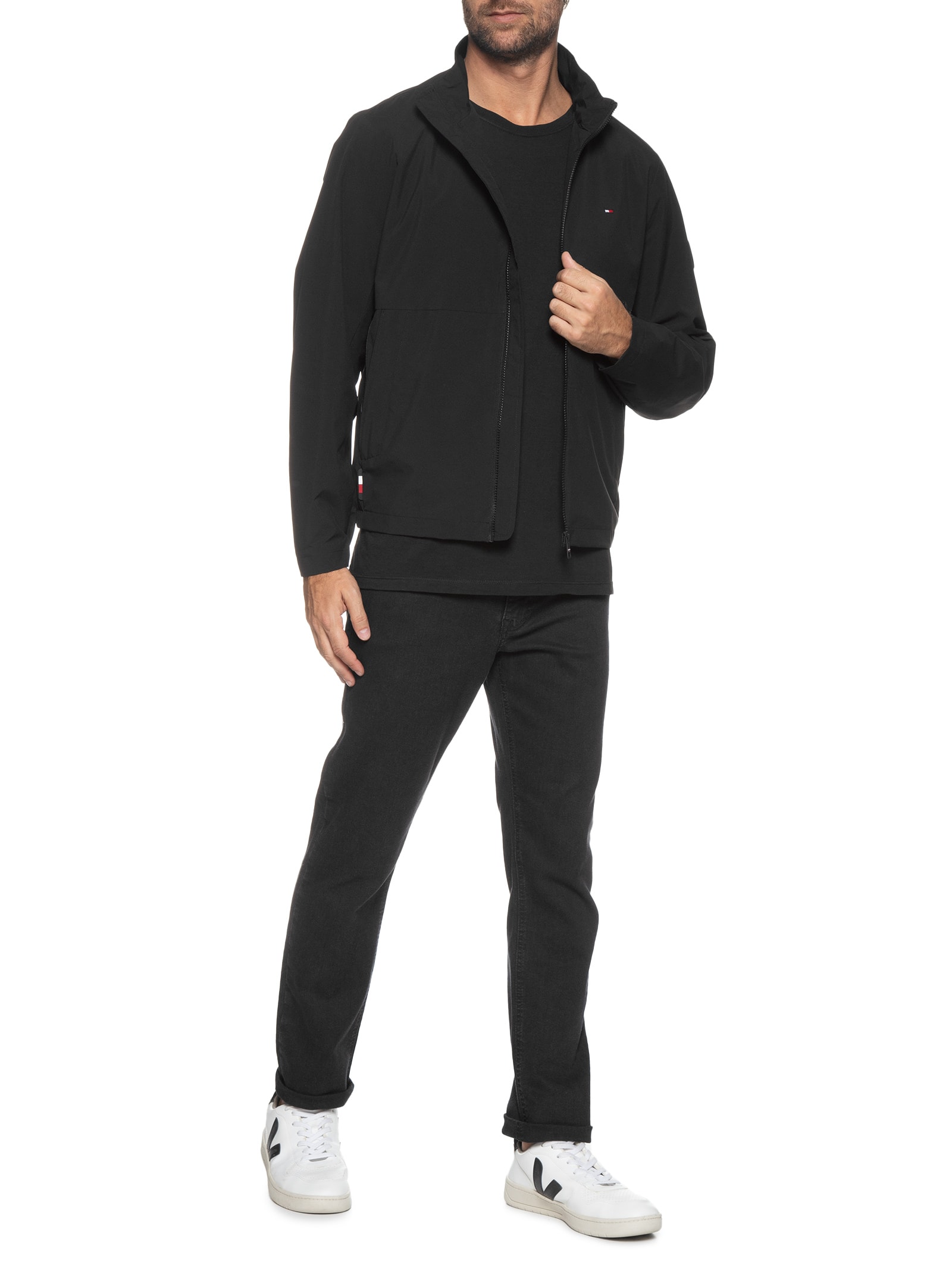 Jaqueta Masculina Rwb Blouson - Tommy Hilfiger - Preto