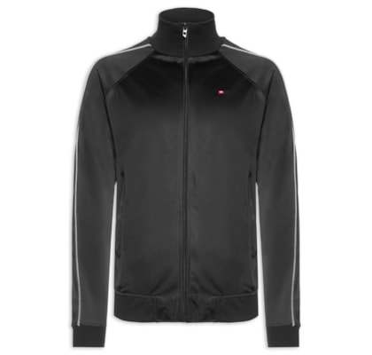 Jaqueta Masculina S-Rarmero Felpa - Preto