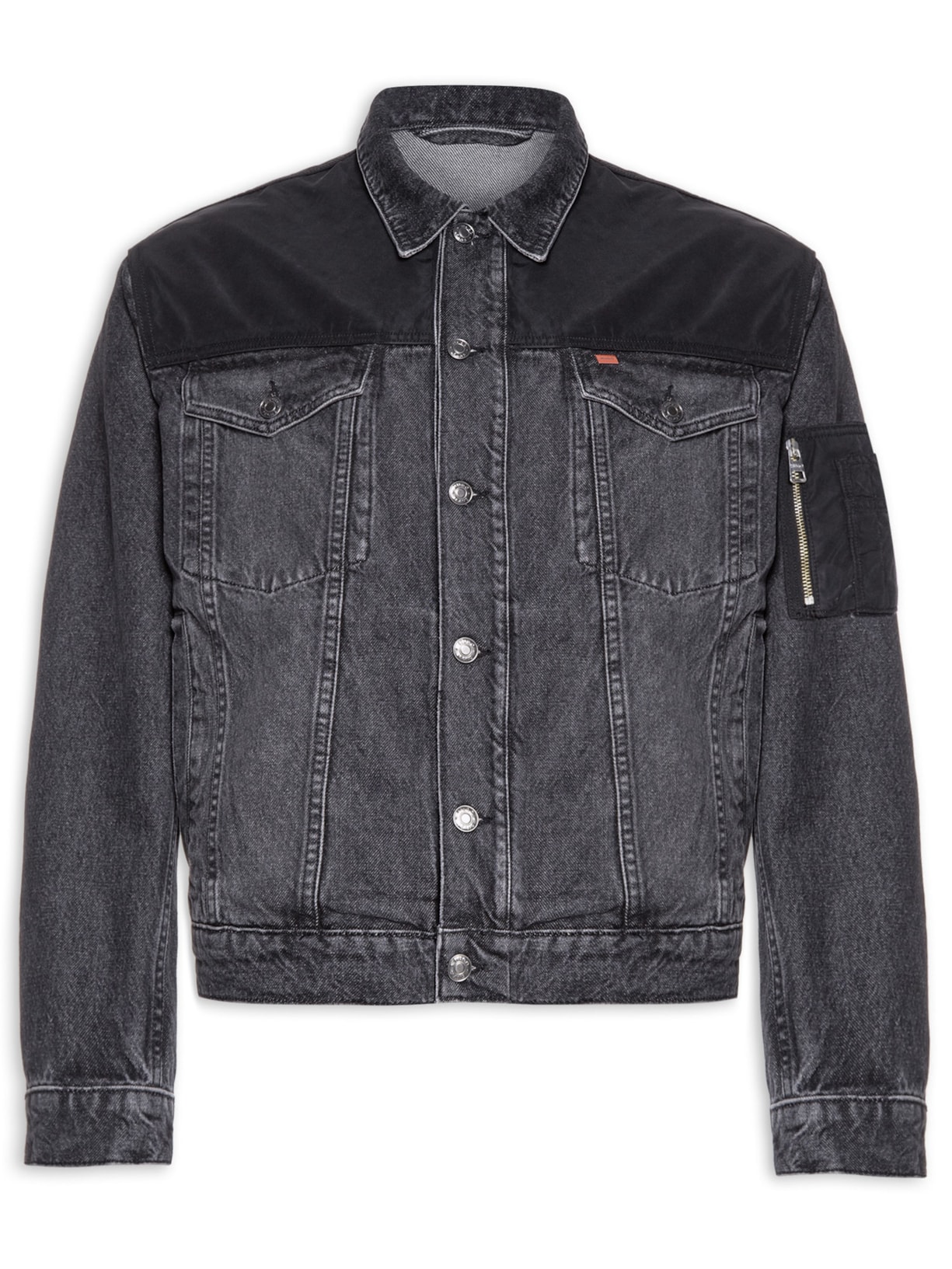 Jaqueta Masculina Sarja - Cinza