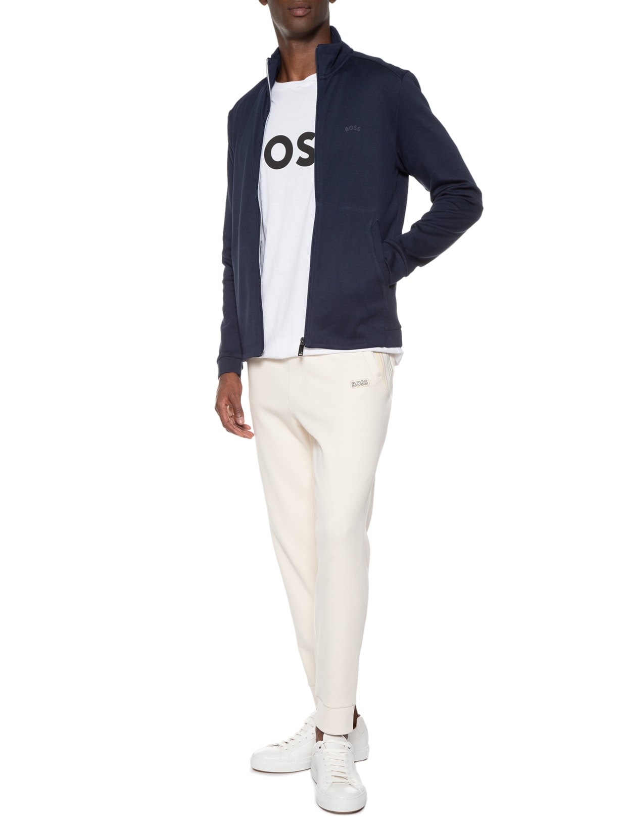 Jaqueta Masculina Skaz Curved Azul Boss