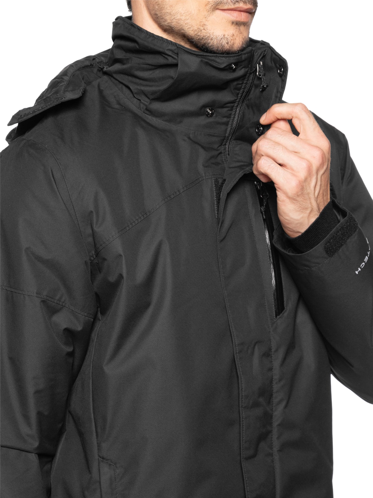 Jaqueta Masculina Ski Last Track II Com Capuz Preto Columbia