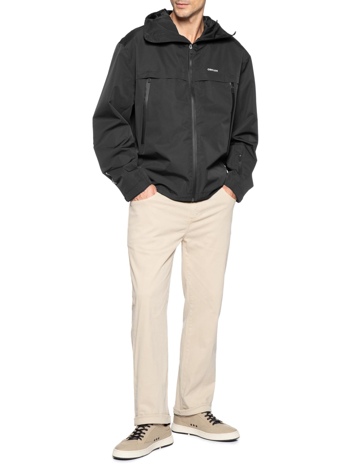 Jaqueta Masculina Snow Tech 3 Preto Osklen