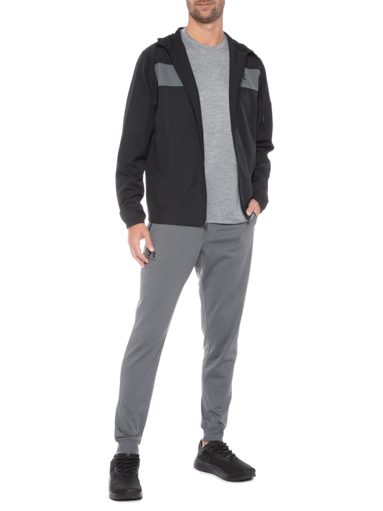 Jaqueta Masculina Sportstyle Windbreaker Preto Under Armour