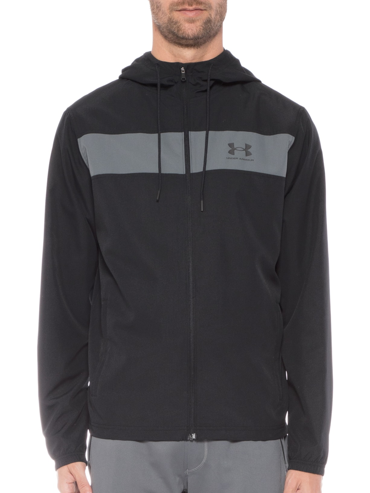 Jaqueta Masculina Sportstyle Windbreaker Preto Under Armour