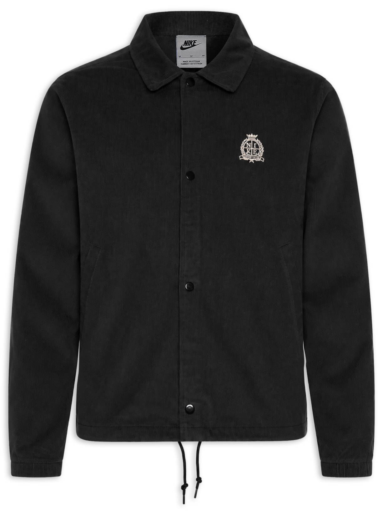 Jaqueta Masculina Sportswear Club Coach Preto Nike