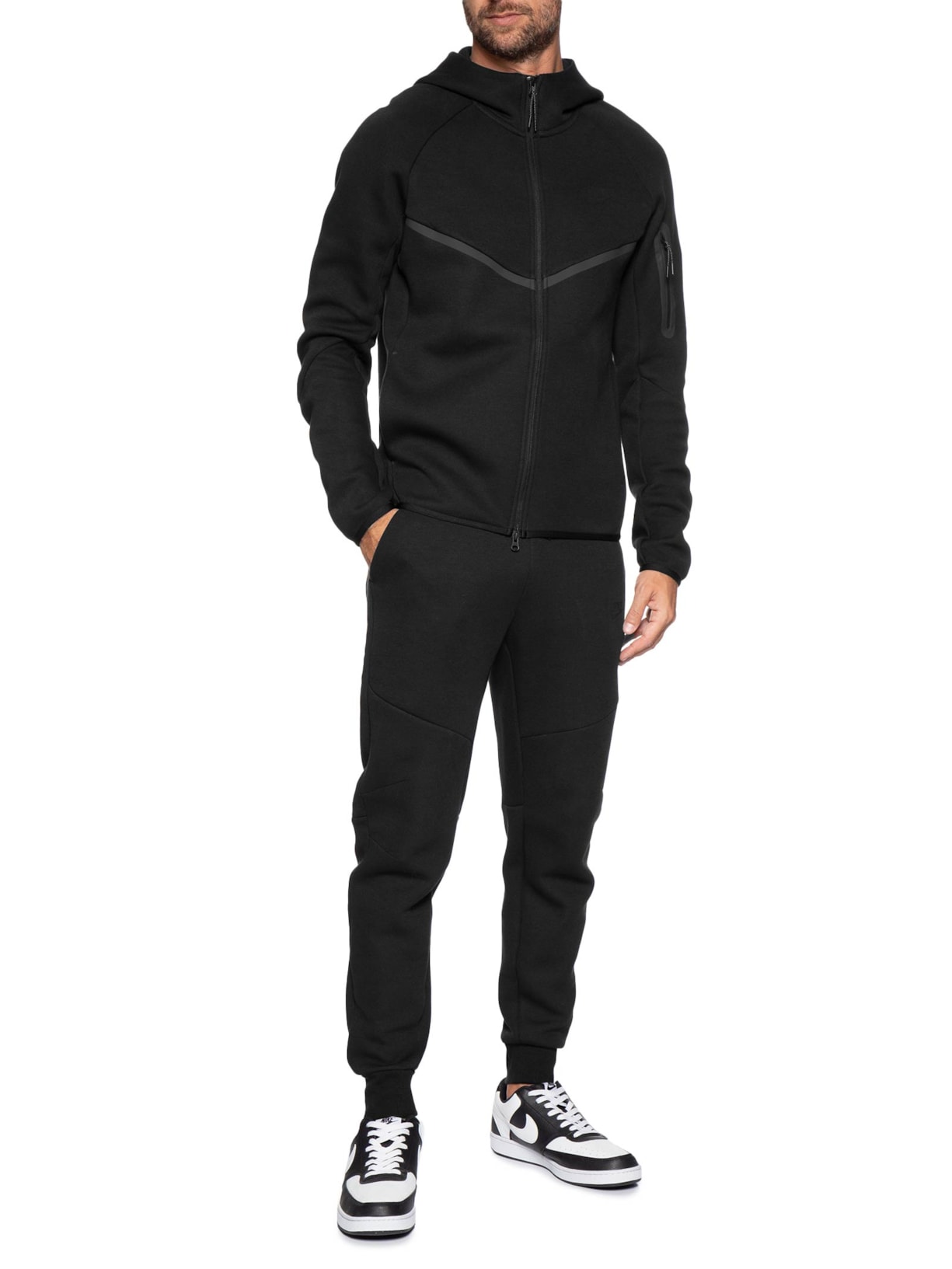 Jaqueta Masculina Sportswear Tech Preto Nike