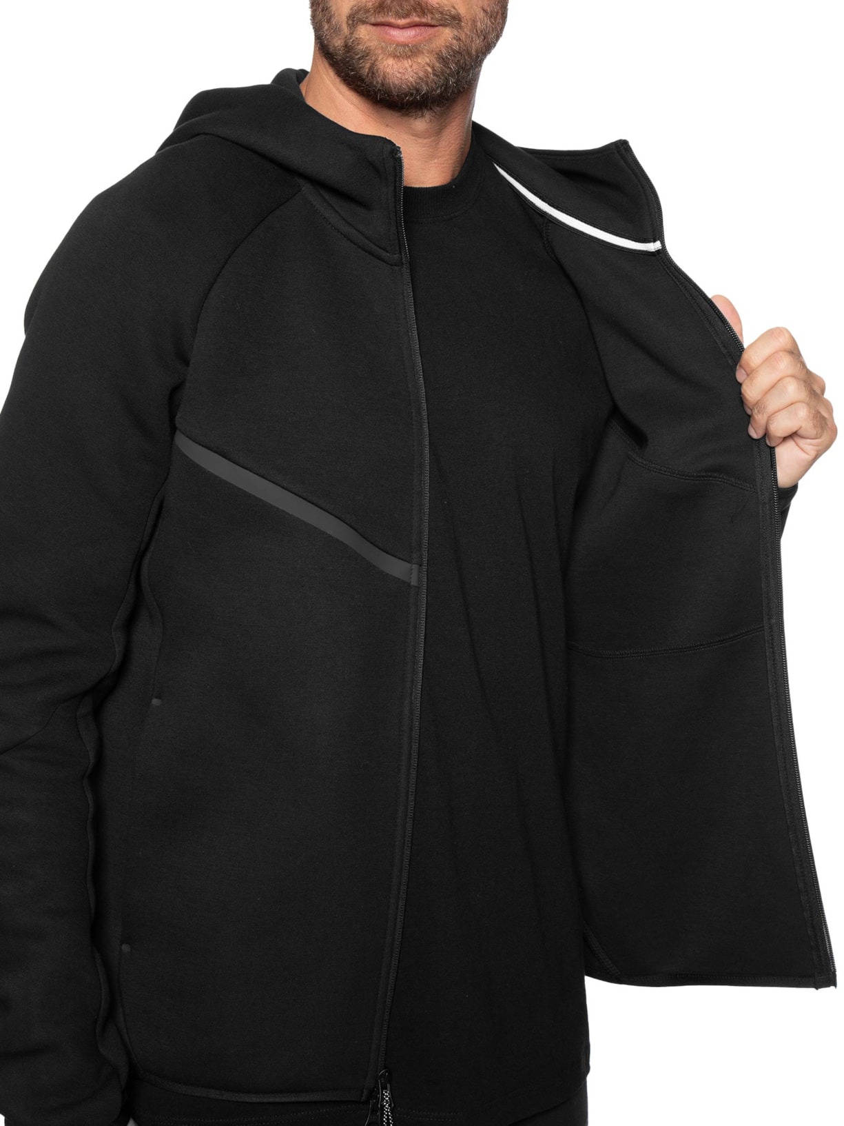 Jaqueta Masculina Sportswear Tech Preto Nike