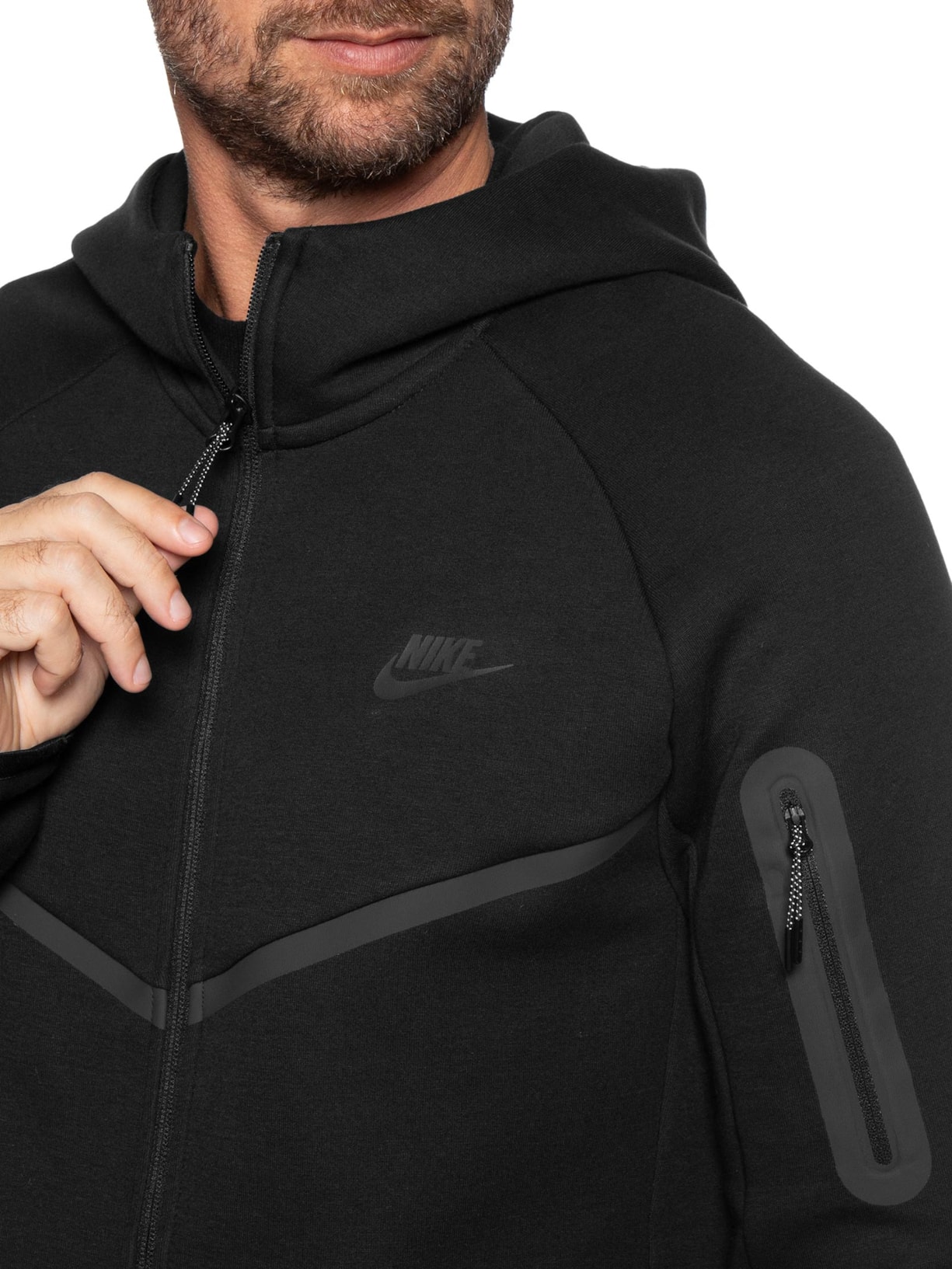 Jaqueta Masculina Sportswear Tech Preto Nike