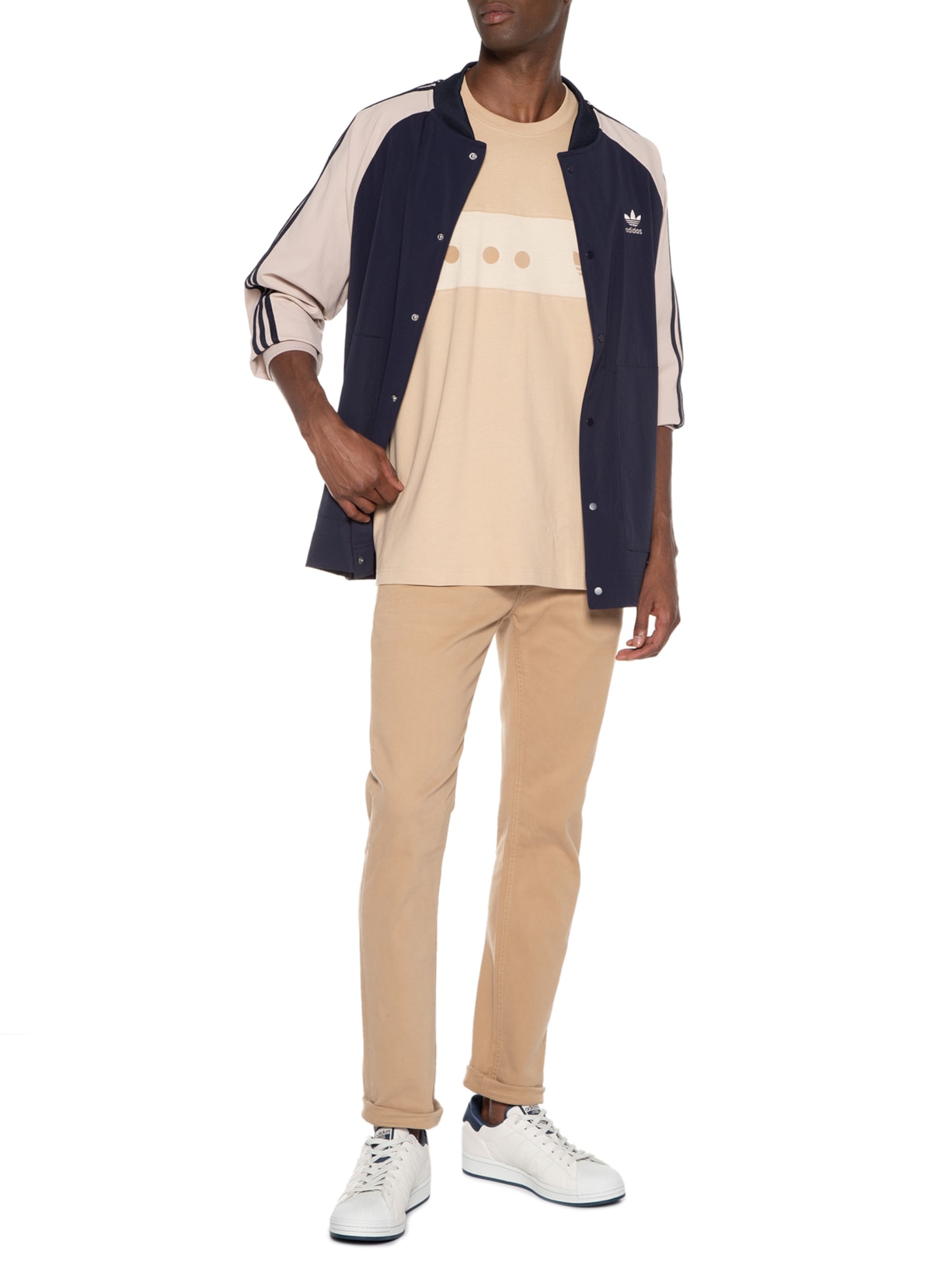 Jaqueta Masculina Sstwoven Azul Adidas Originals