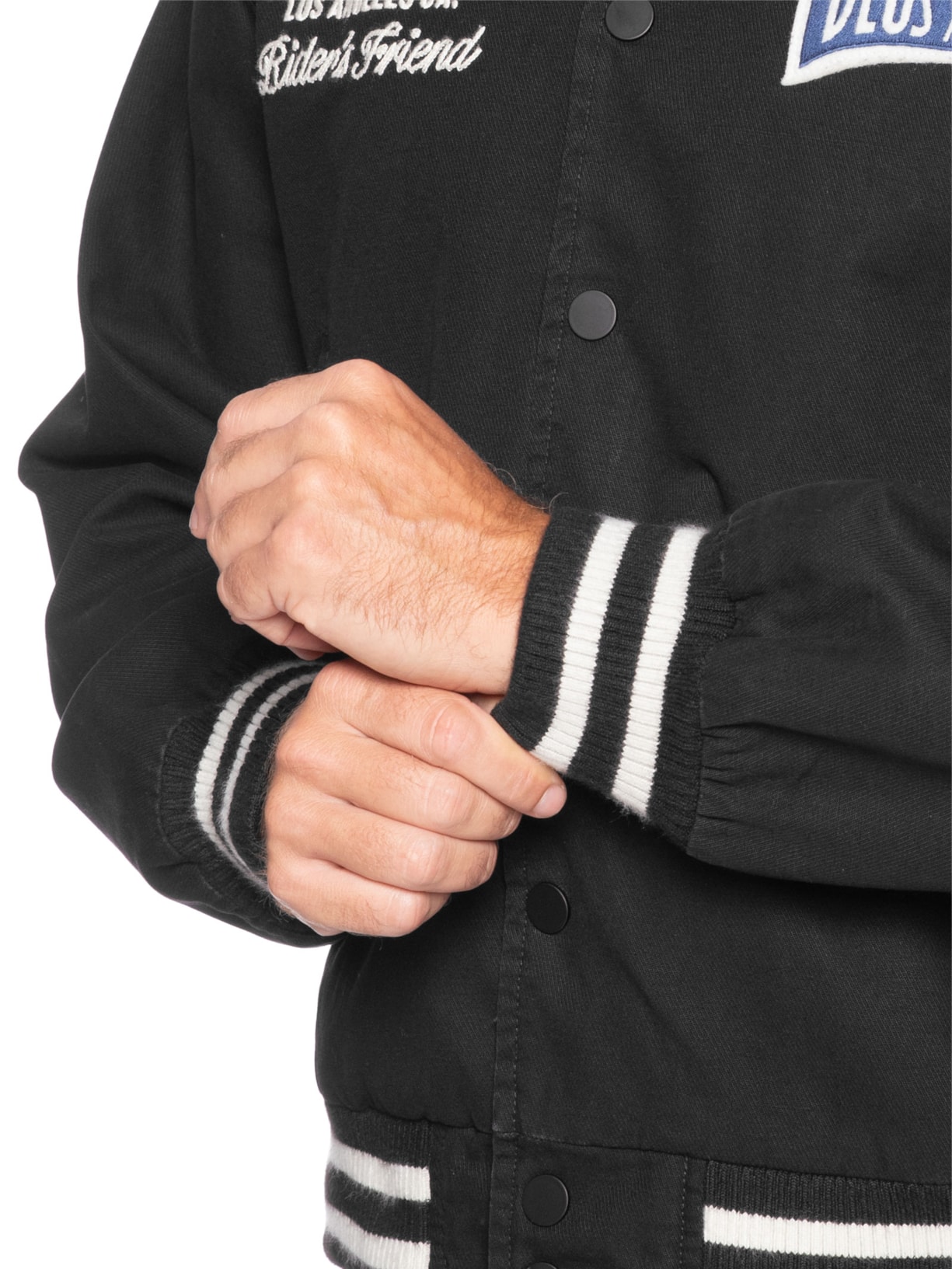 Jaqueta Masculina Stadium Preto Deus Ex Machina