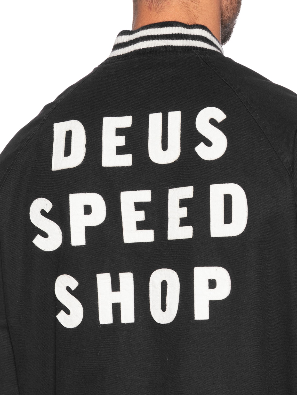 Jaqueta Masculina Stadium Preto Deus Ex Machina