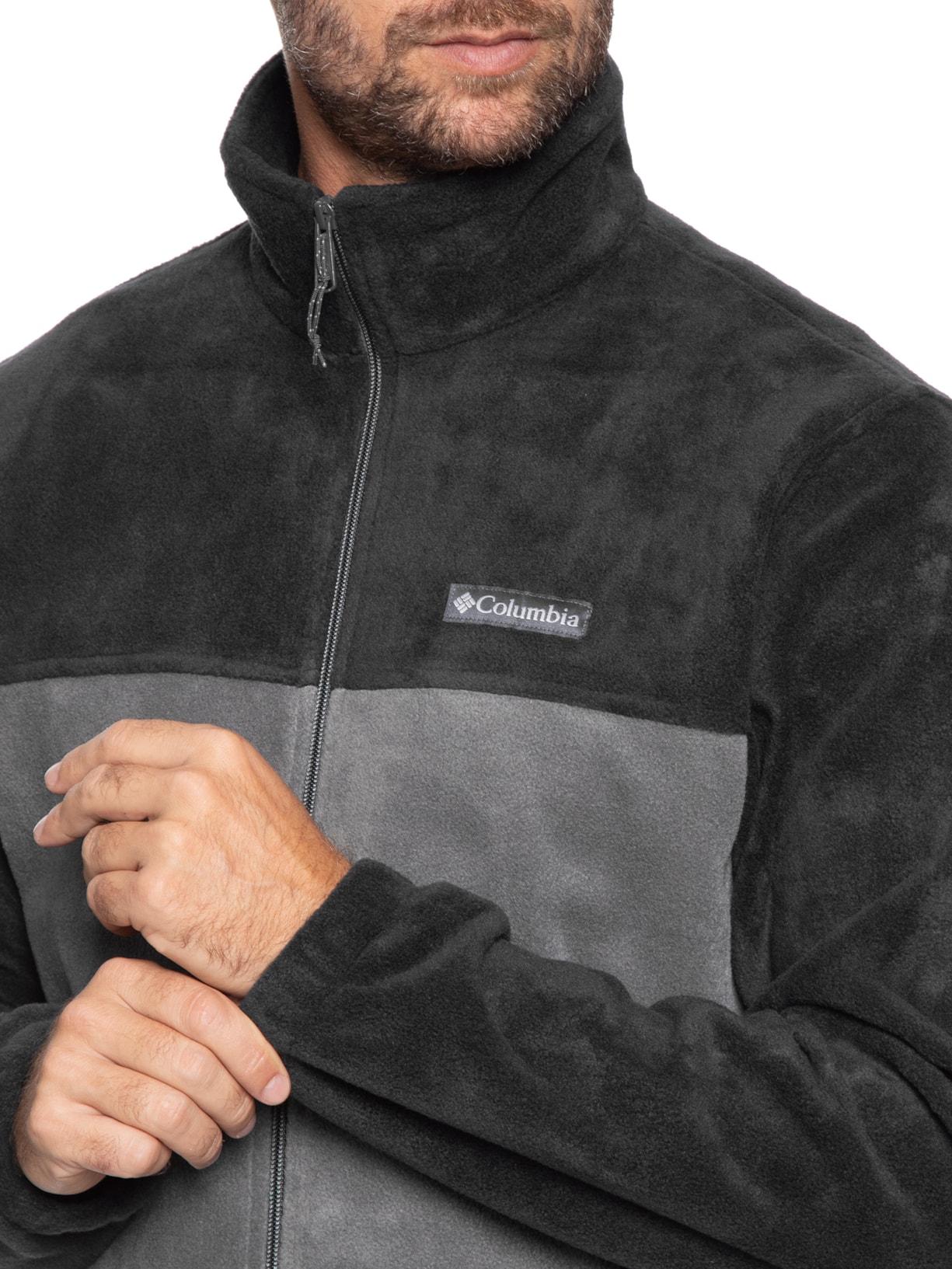 Jaqueta Masculina Steens Mountain™ Full Zip Columbia Preto