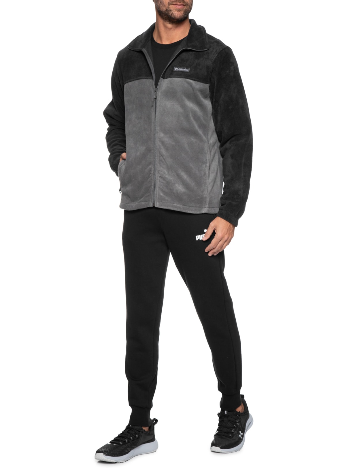 Jaqueta Masculina Steens Mountain™ Full Zip 2.0 Preto  Columbia