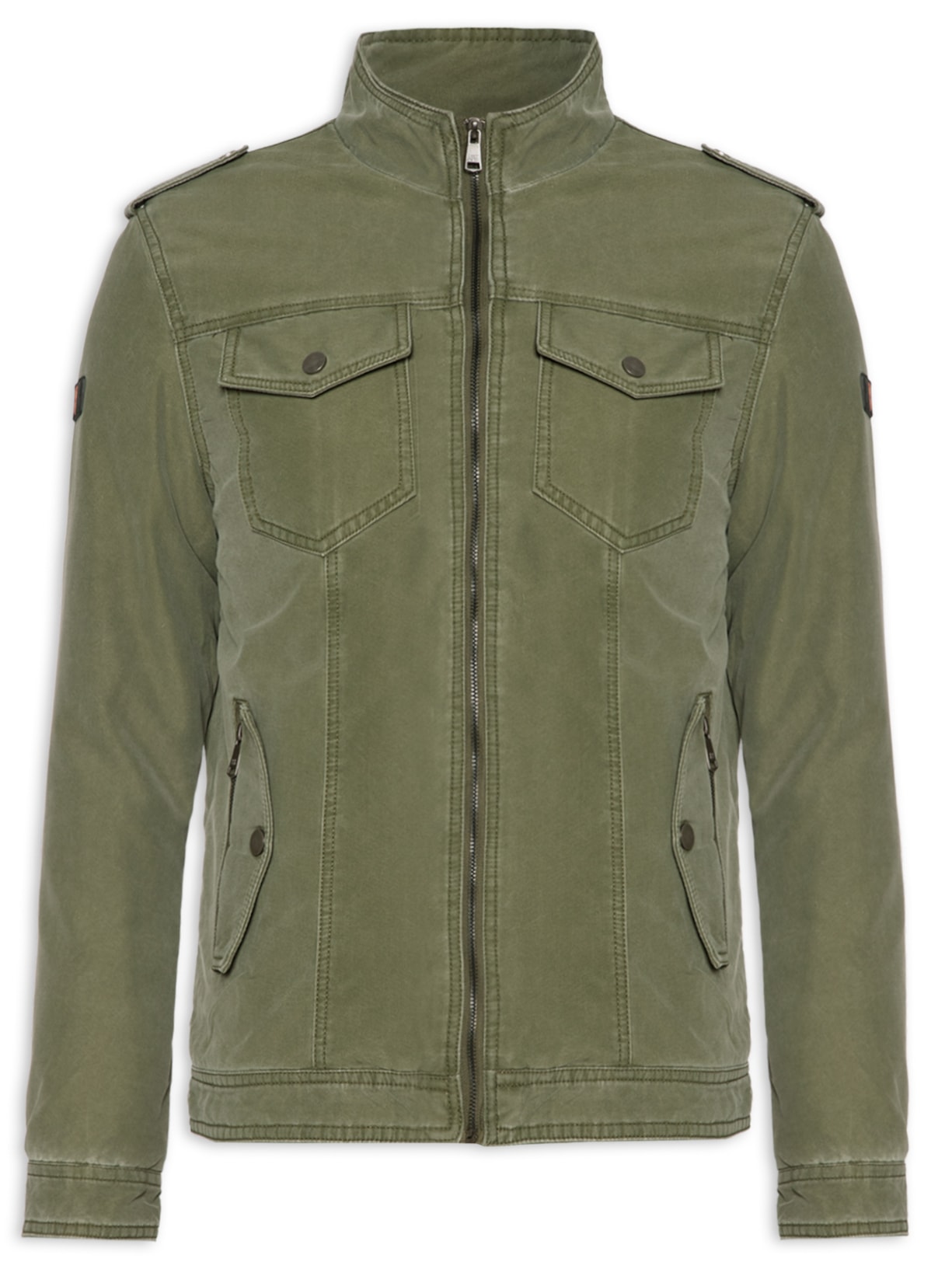 Jaqueta Masculina Stone Brushed - Verde