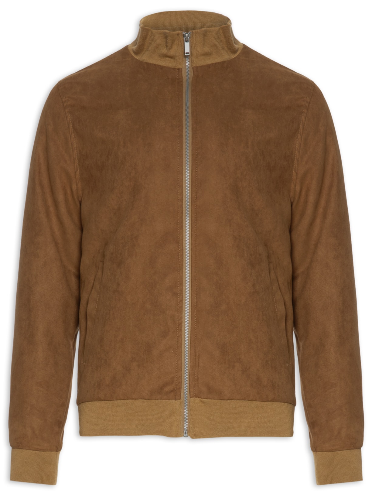 Jaqueta Masculina Suede Marrom '2 Essential