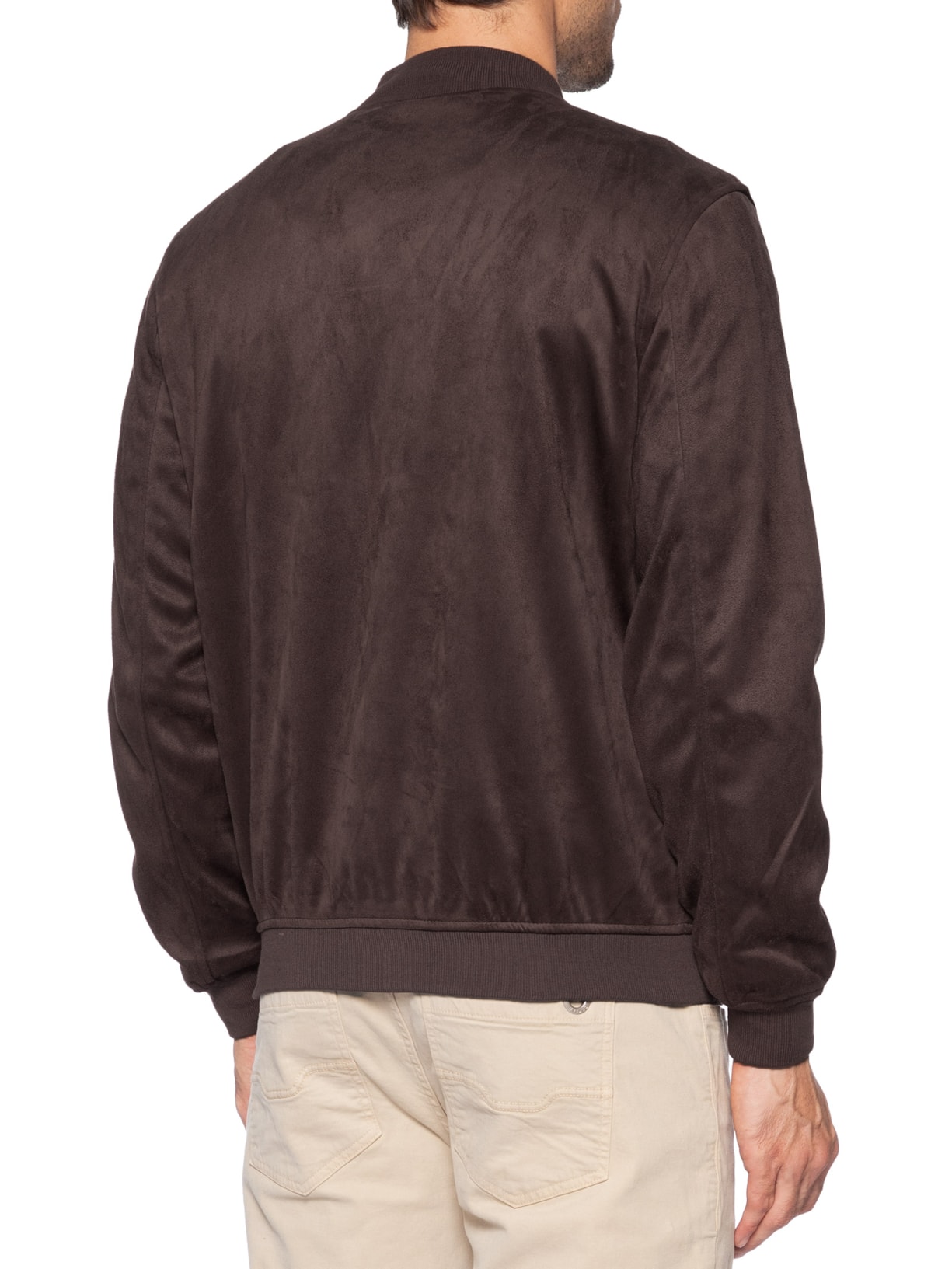 Jaqueta Masculina Suede Marrom Pineapple