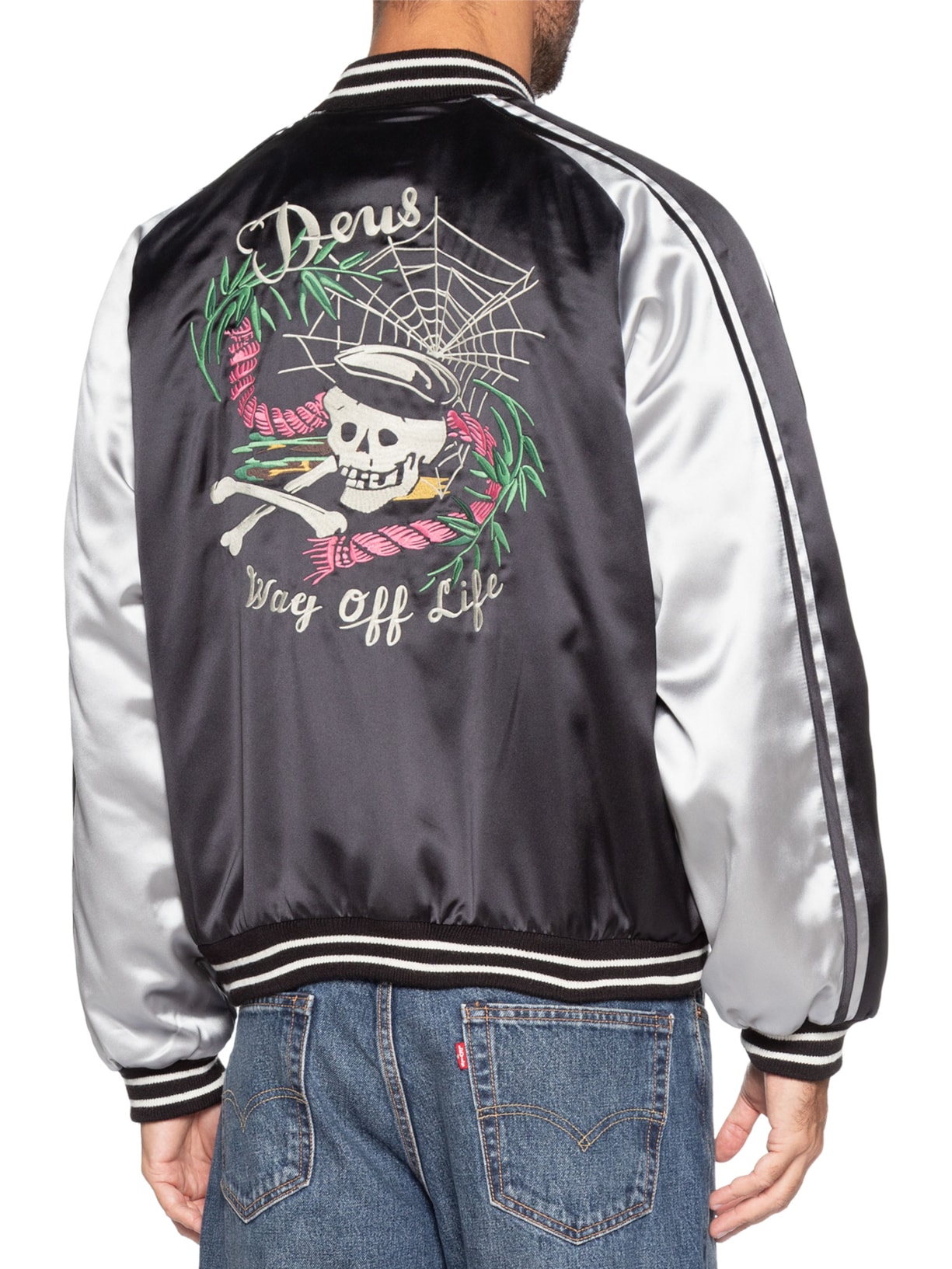 Jaqueta Masculina Suka Reversible Azul Deus Ex Machina