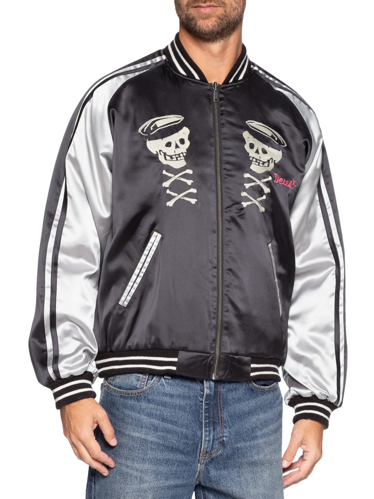 Jaqueta Masculina Suka Reversible Azul Deus Ex Machina
