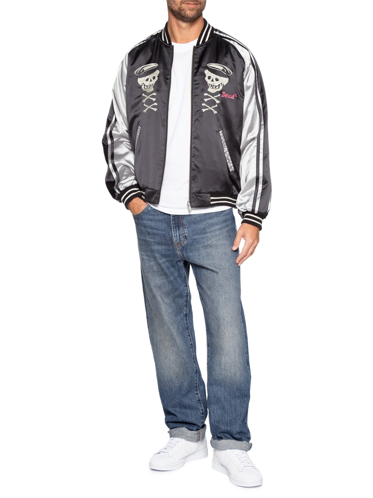 Jaqueta Masculina Suka Reversible Azul Deus Ex Machina