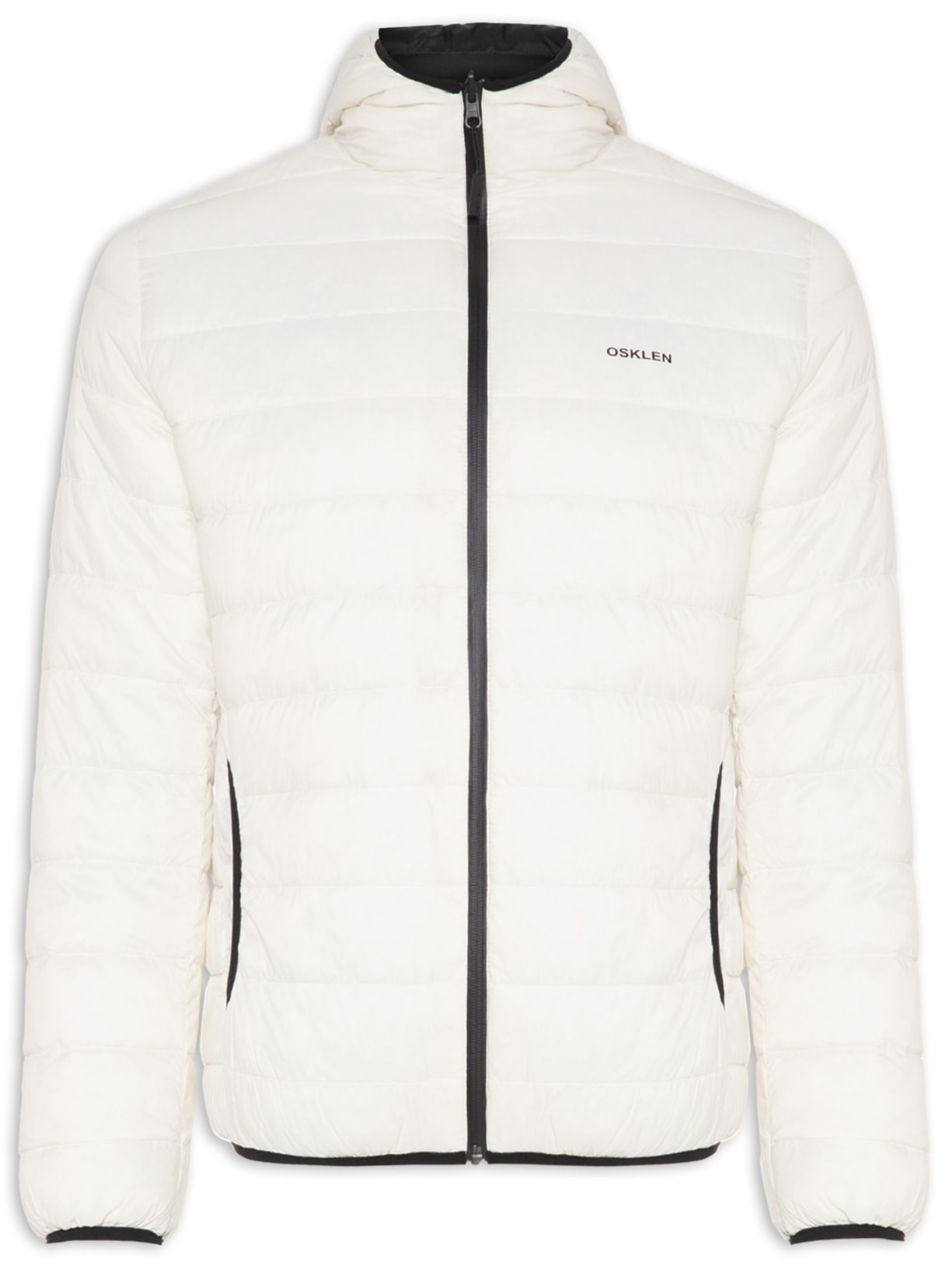 Jaqueta Masculina Superlight Hood Double Branco Osklen