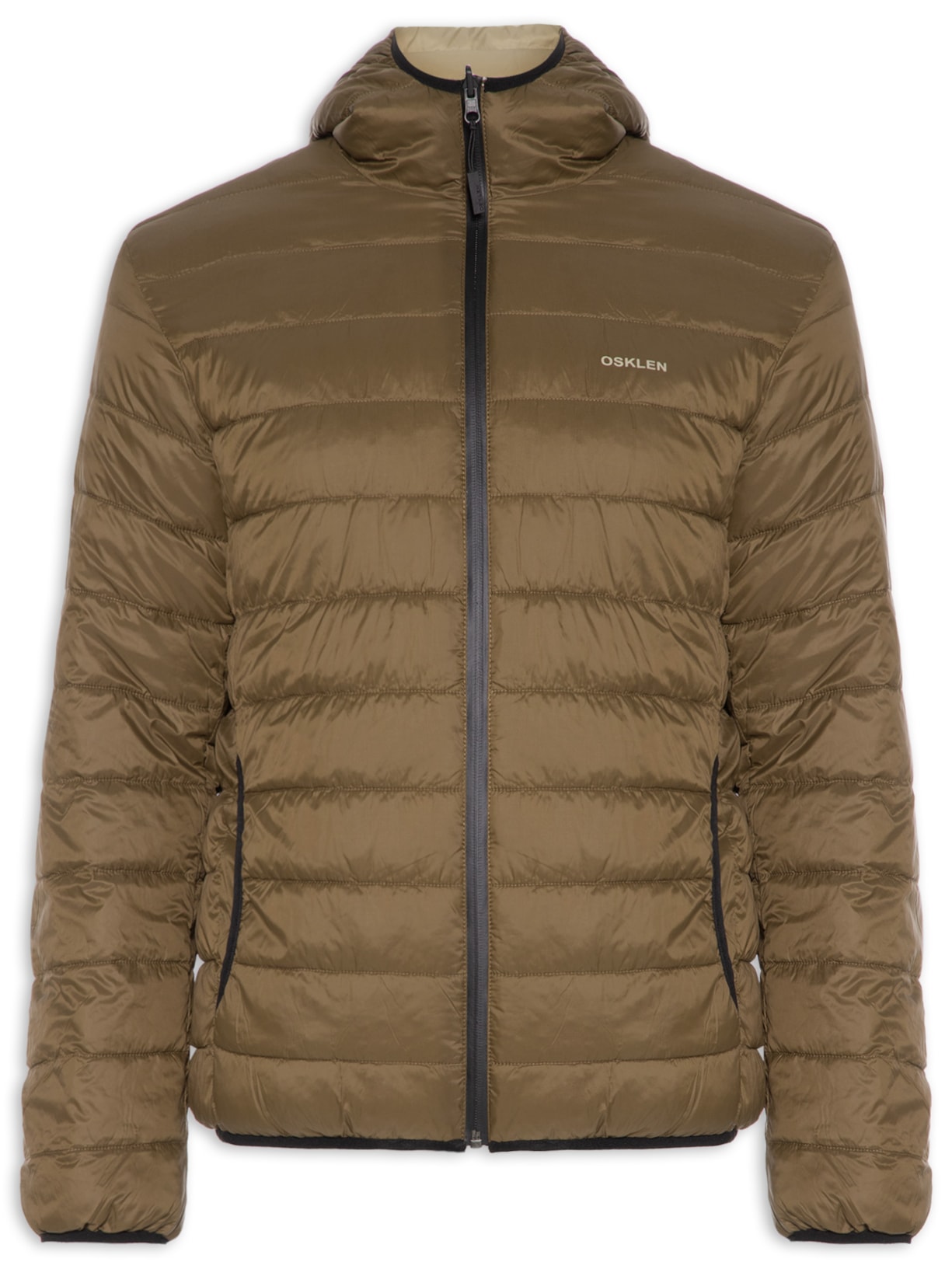 Jaqueta Masculina Superlight Hood Double - Marrom