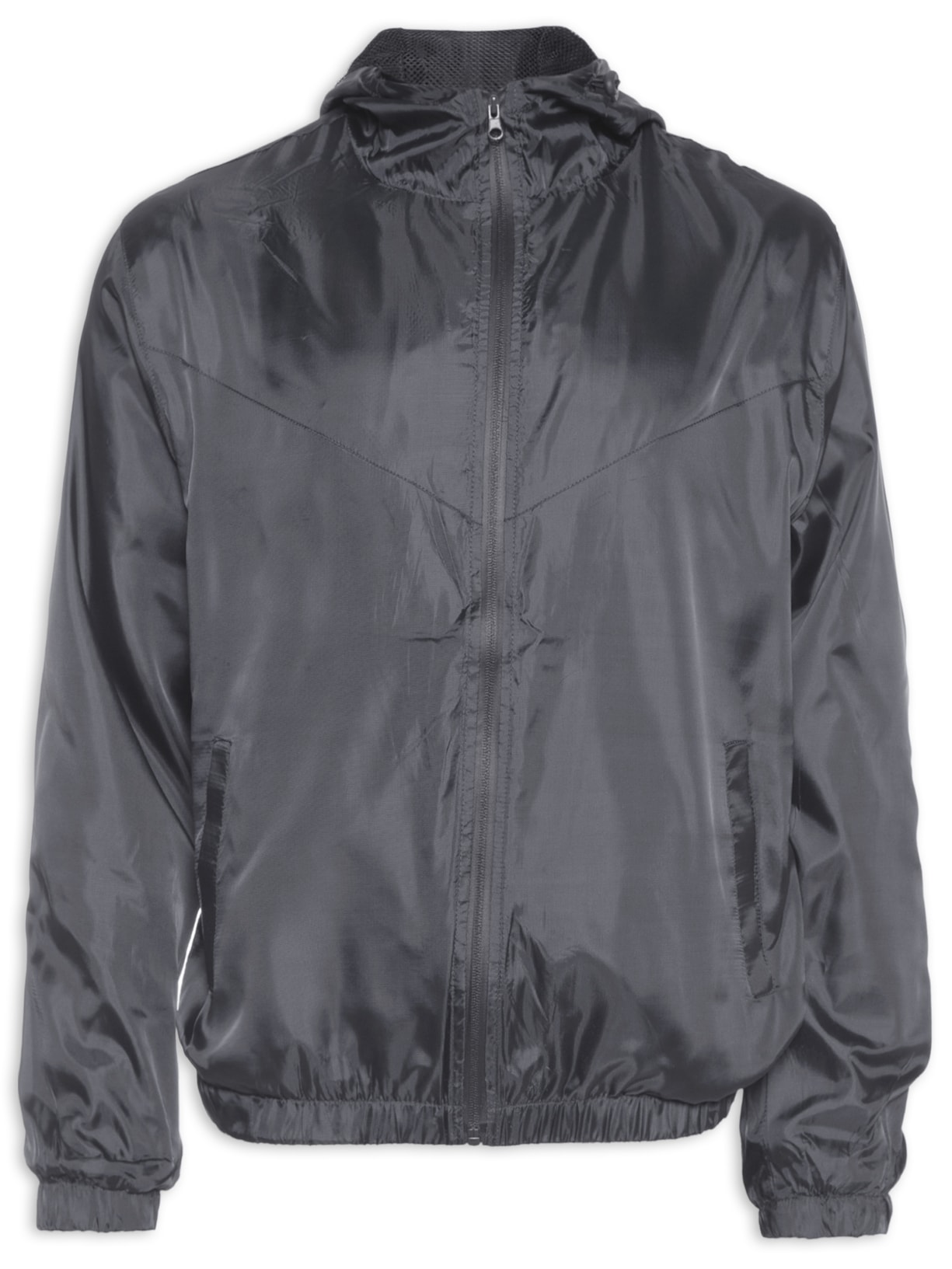 Jaqueta Masculina Tactel - Cinza