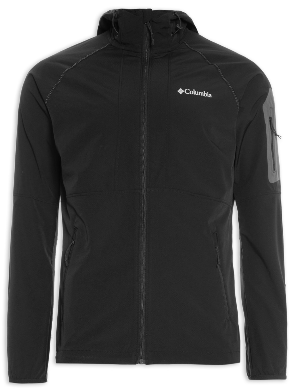 Jaqueta Masculina Tall Heights™ Hooded Softshell - Preto