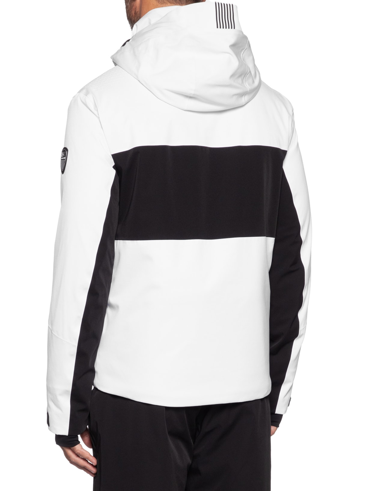 Jaqueta Masculina Technical Ski M Kitzbuhel Protectum7 Colorblock – Preto Ea7 Emporio Armani