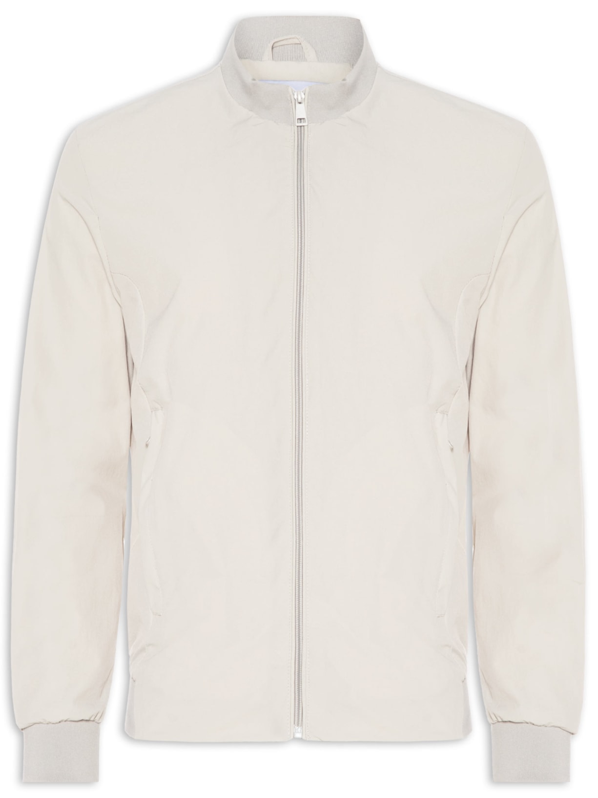 Jaqueta Masculina Tecido Tech - Cinza