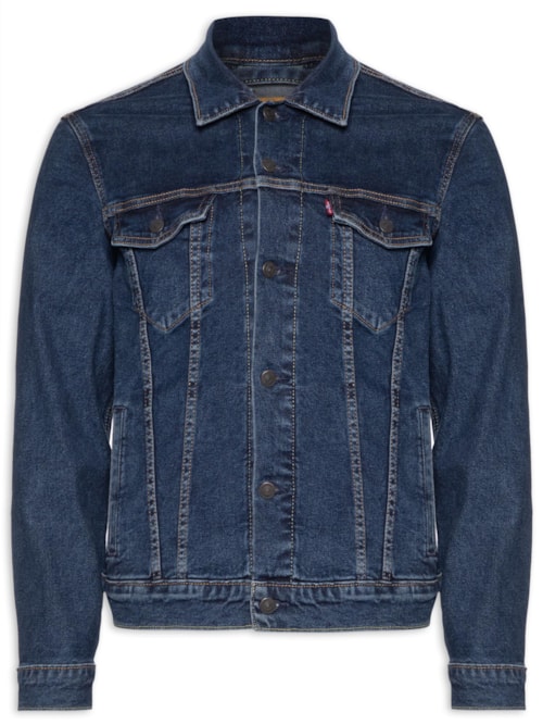 Jaqueta Masculina The Trucker - Azul