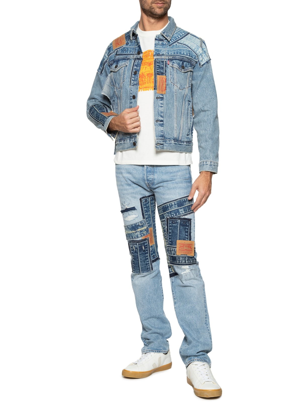 Jaqueta Masculina The Trucker Azul Levi's