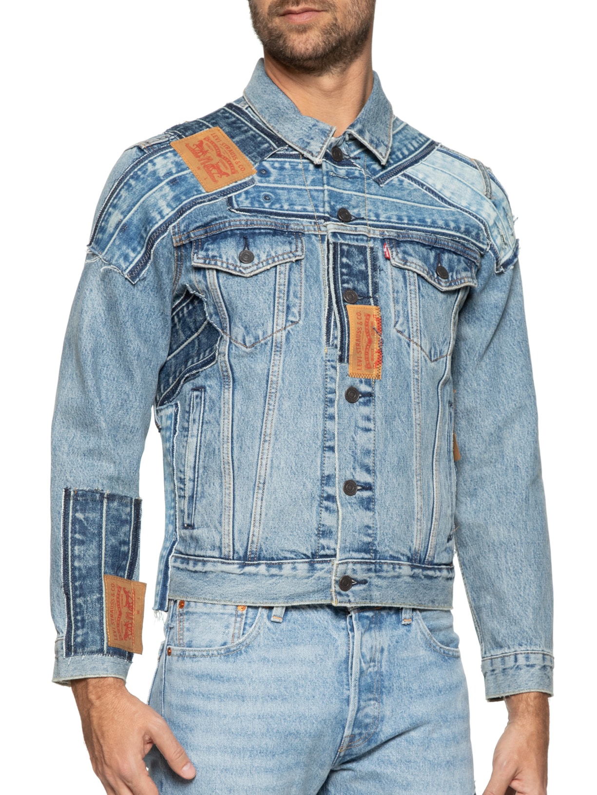 Jaqueta Masculina The Trucker Azul Levi's