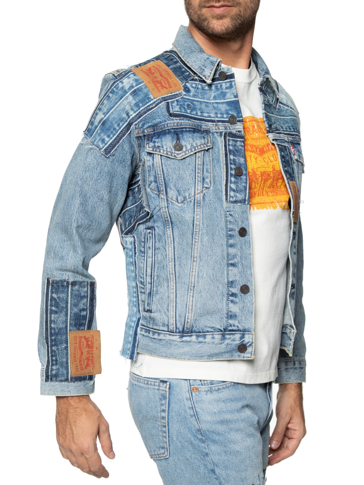 Jaqueta Masculina The Trucker Azul Levi's