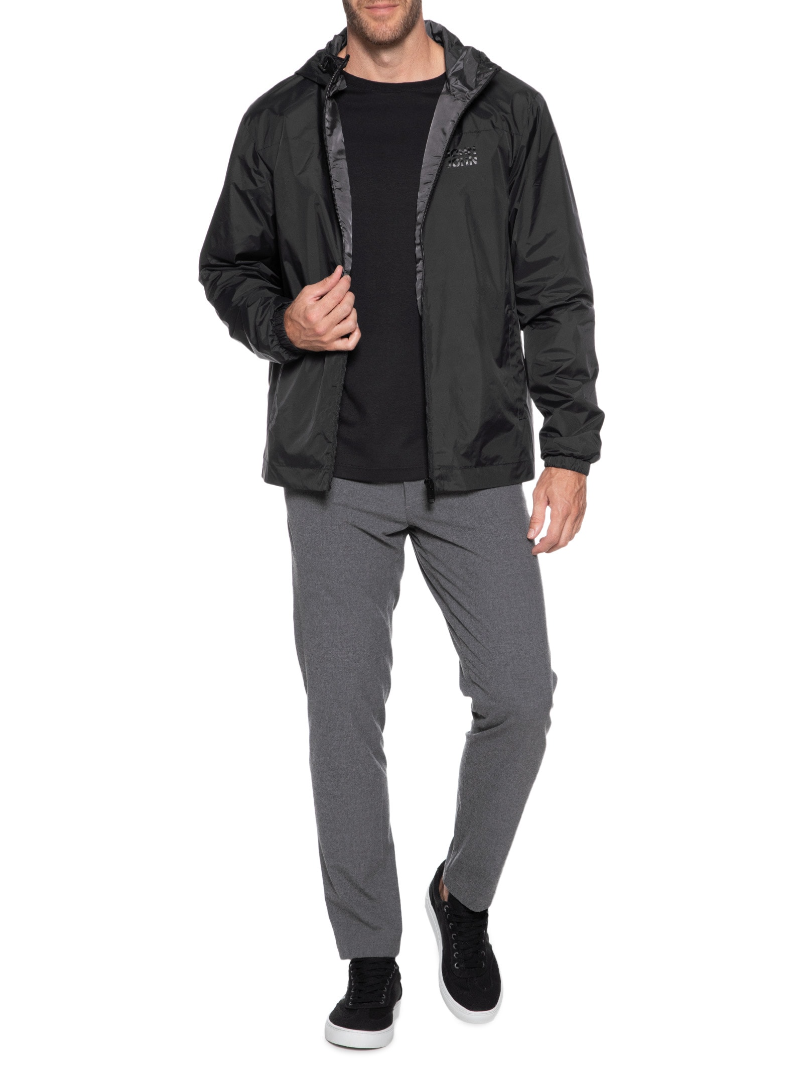 John John - Jaqueta Masculina Theo - Preto