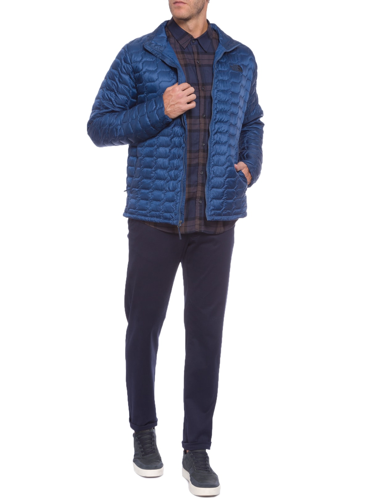 Jaqueta Masculina Thermoball Azul The North Face