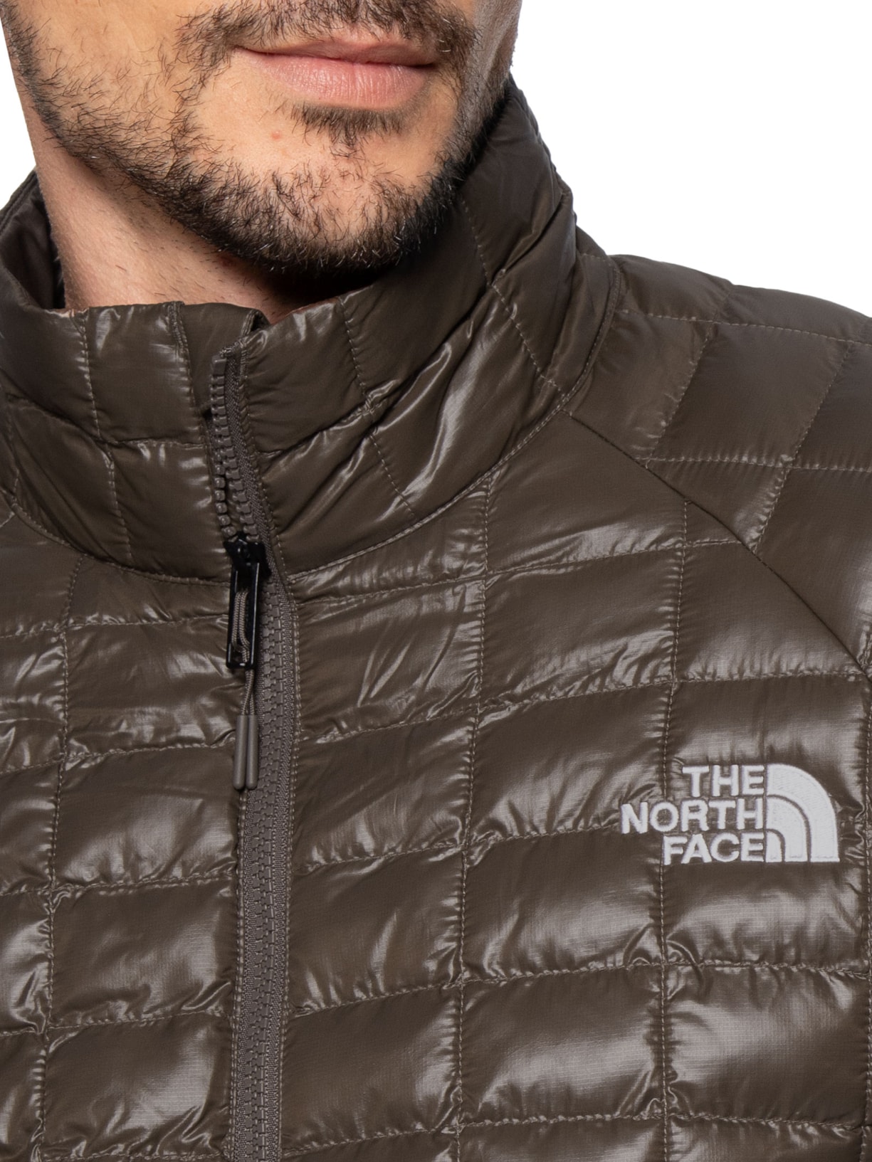 Jaqueta Masculina Thermoball Marrom The North Face