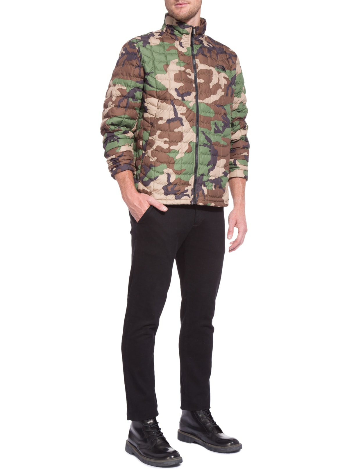 Jaqueta Masculina Thermoball Verde The North Face