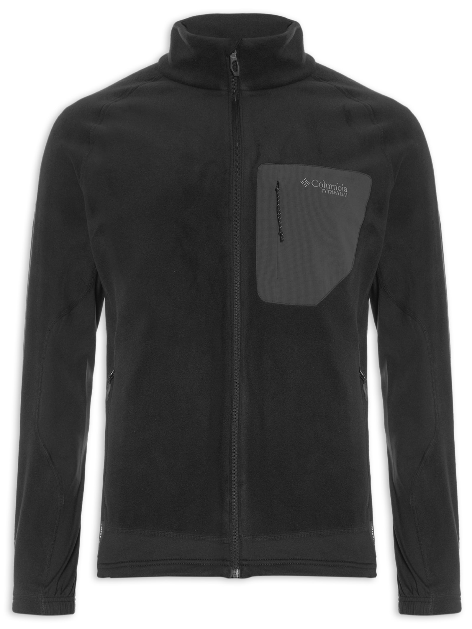 Jaqueta Masculina Titan Pass 2.0 Fleece - Columbia - Preto