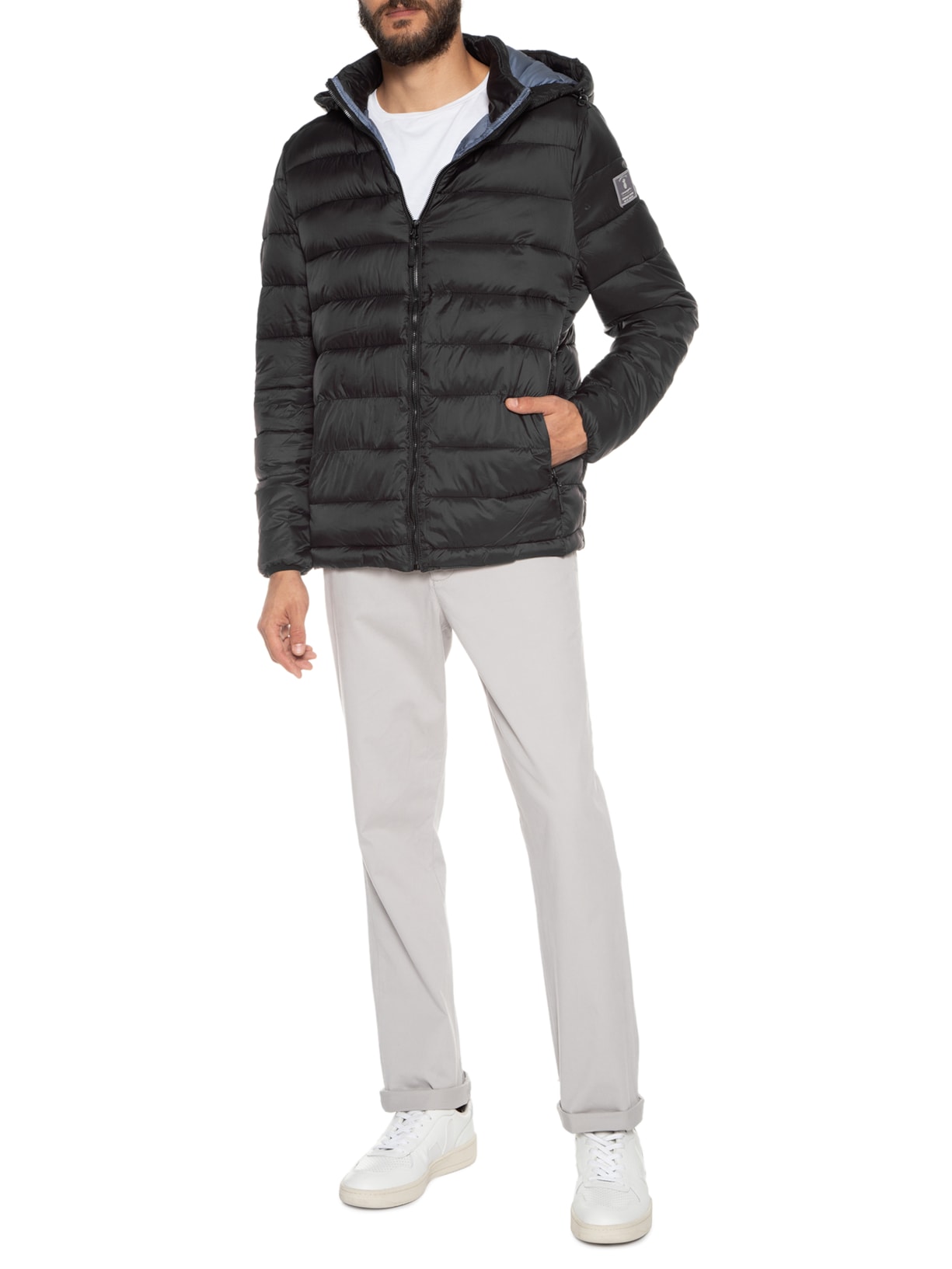 Jaqueta Masculina Toronto Preto Pineapple