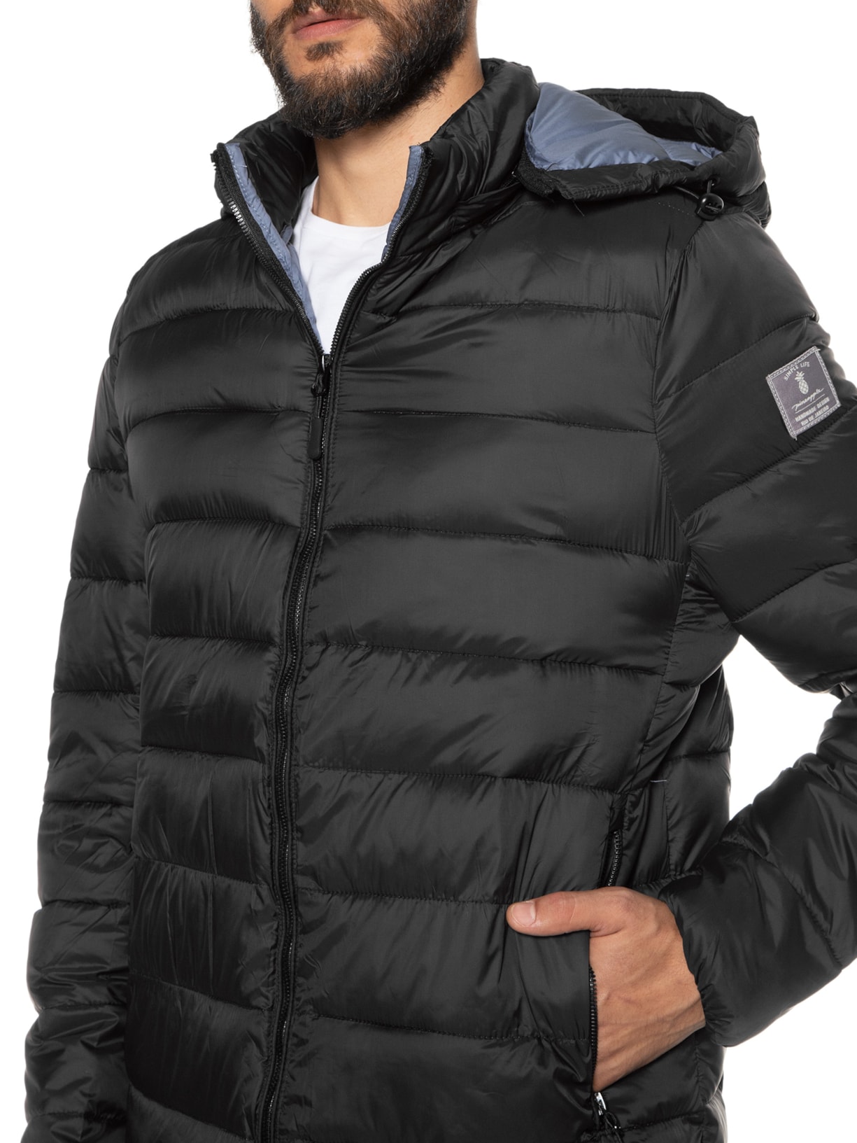 Jaqueta Masculina Toronto Preto Pineapple