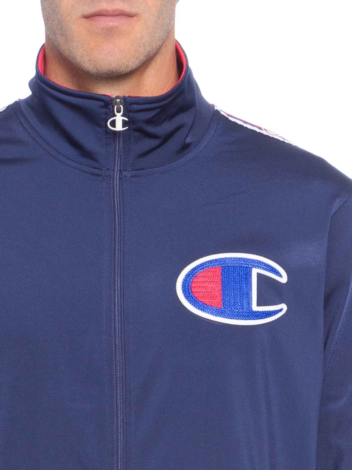 Jaqueta Masculina Track Azul Champion